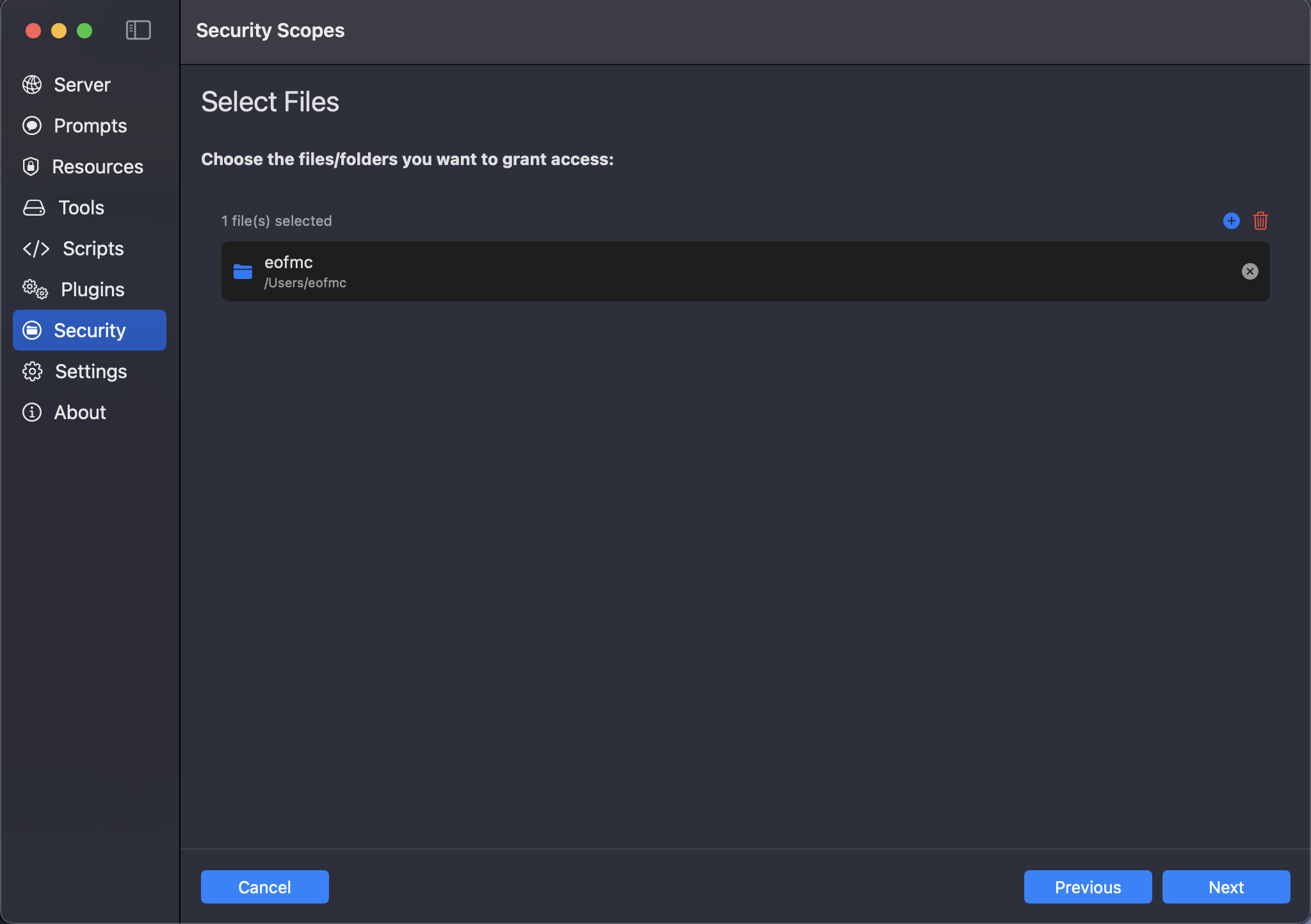 EoF MCP Studio - Secure Resource Access